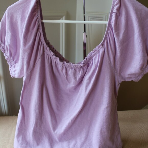 American Eagle Light Purple & Blue Tops Bundle - Picture 8 of 15